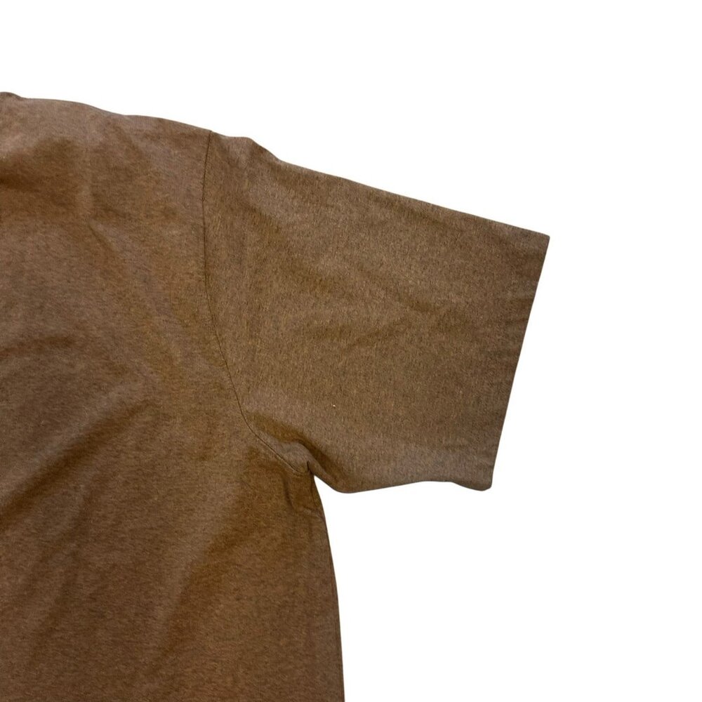 Carhartt‎ Shirt Mens XL Brown Loose Fit Pocket Tee Y2K Logo Workwear Skater K87 - Picture 6 of 11